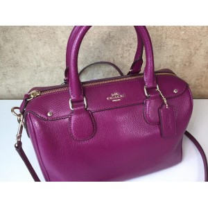 [NEW] COACH 36624 MINI BENNETT SATCHEL IN CROSSGRAIN LEATHER